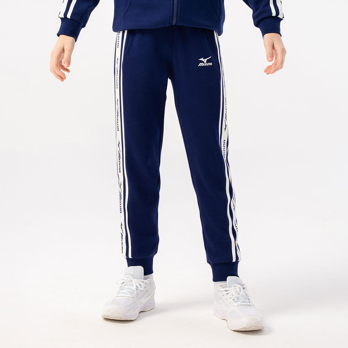 (GS) Mizuno Sportwear Casual Pants 'Navy' 32CF3903