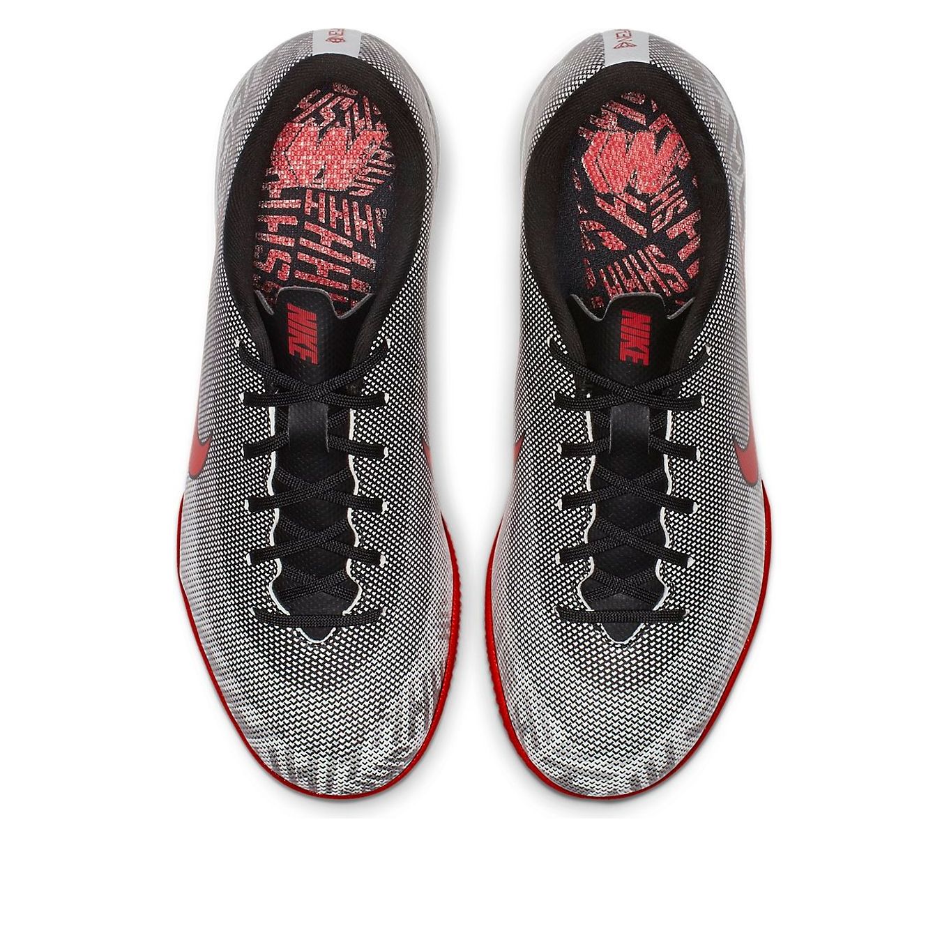 (GS) Nike Vapor 12 Academy NJR IC 'White Black Red' AO9474-170