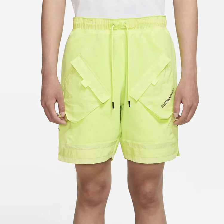 Air Jordan Sports Breathable Shorts Men s Yellow DA7203-745