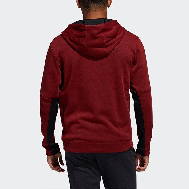 adidas CNY CU Hoodie Basketball Sports Hooded Jacket Red FQ0433