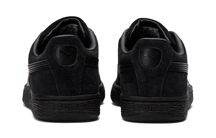 (PS) PUMA Suede Classic Lifestyle Casual Board Shoes Black 381516-01