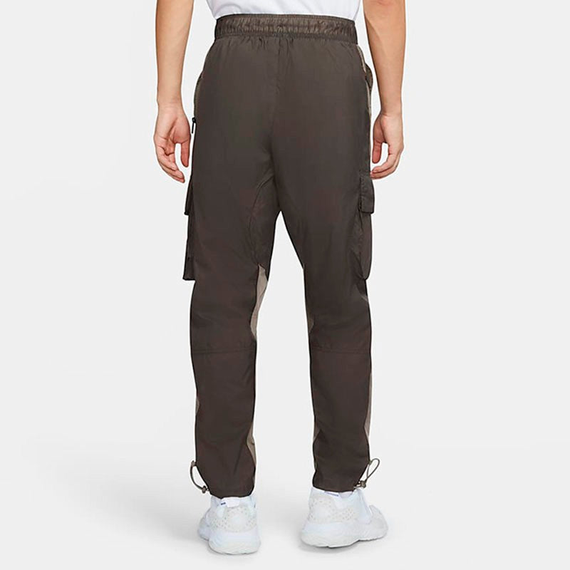 Air Jordan 23 Engineered Cargo Big Pocket Woven Long Pants Olive Grey CK9168-040