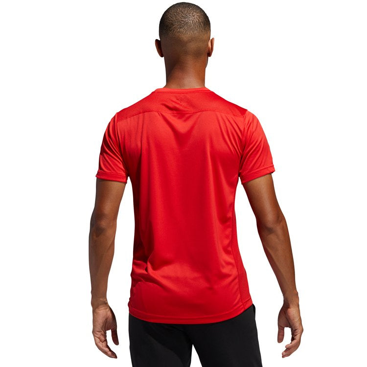 adidas Own The Run Tee Running Short Sleeve Red FL6944