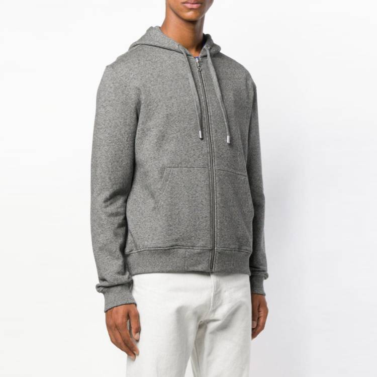 Men's KENZO Alphabet Logo Zipper Dark Grey F005BL7224MD-98