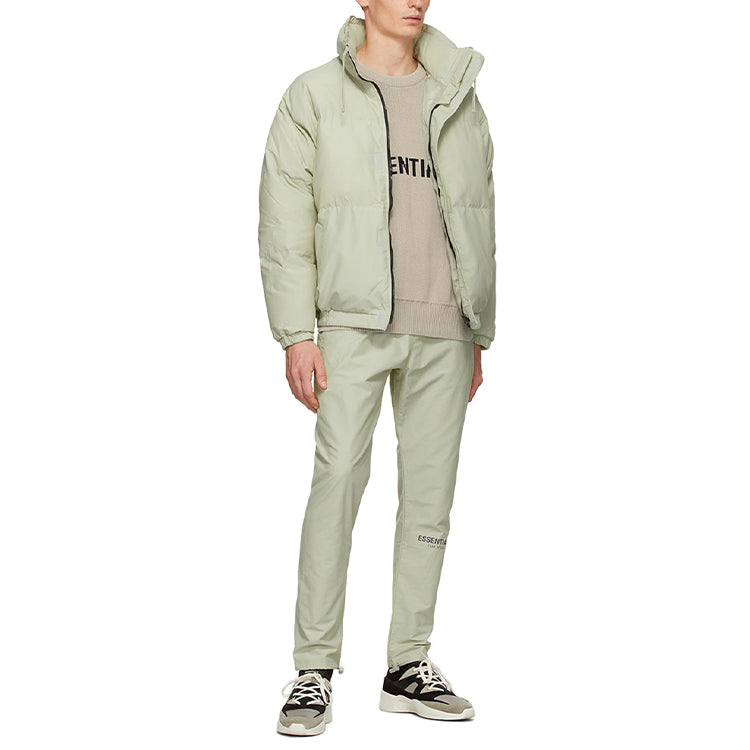 Fear of God Essentials FW20 Puffer Jacket Sage FOG-FW20-187