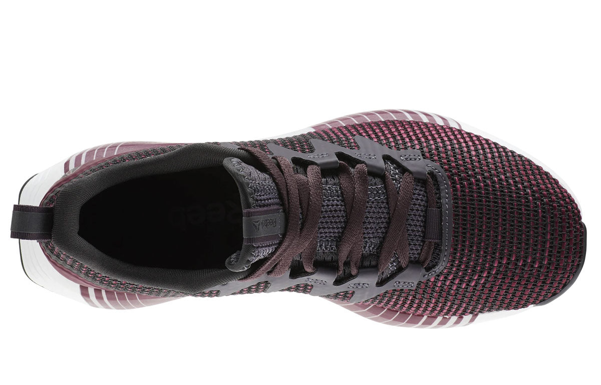 (WMNS) Reebok Fusion Flexweave 'Black White Red' CN2857