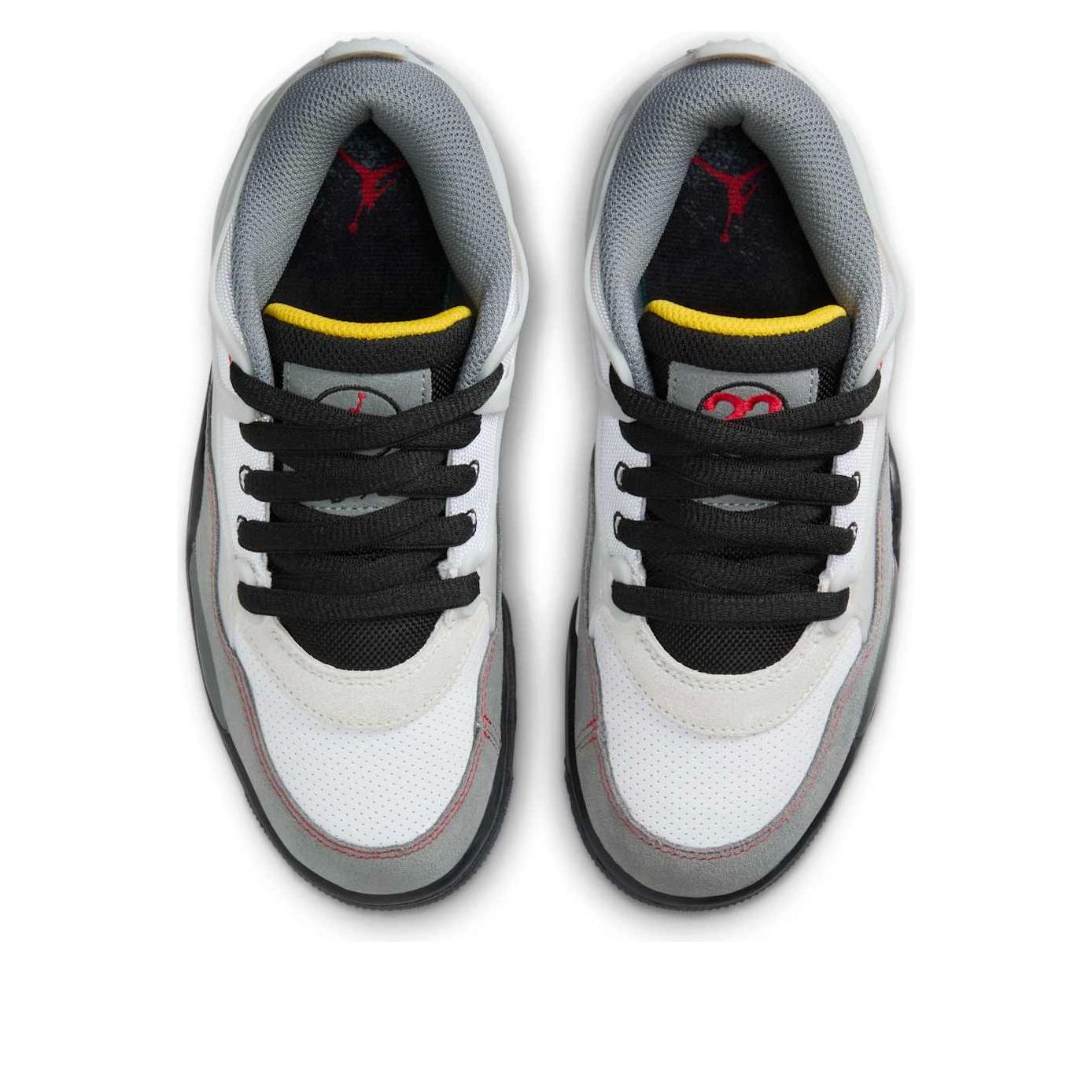(GS) Air Jordan 4 RM Premium 'White Smoke Grey Red' IB8051-100