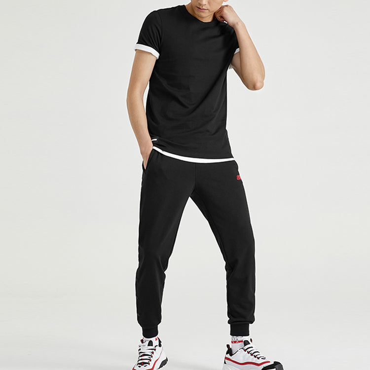 Men's Skechers Short Sleeve Black L220M157-0018
