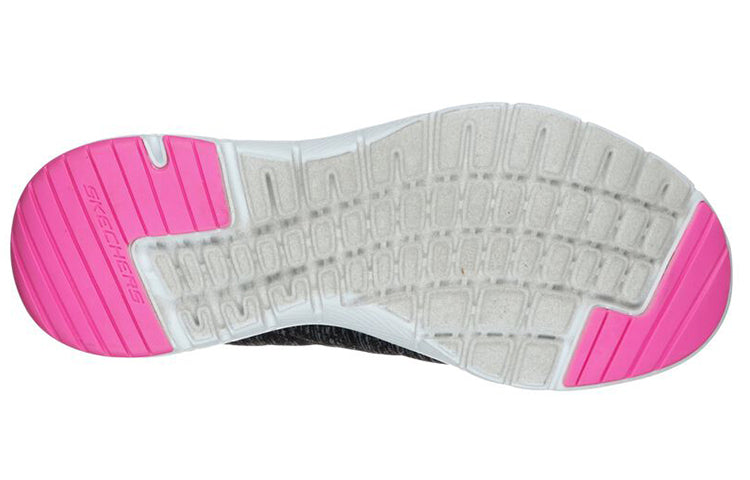 (WMNS) Skechers Flex Appeal 3.0 Low-Top Gray/Pink 149008-BKMT