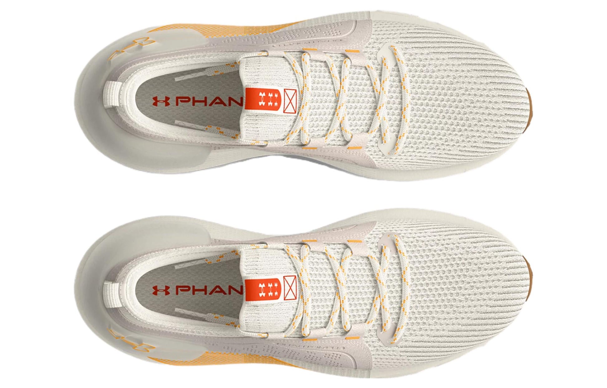 (WMNS) Under Armour HOVR Phantom 3 SE 'Ivory Orange Ice' 3026647-100