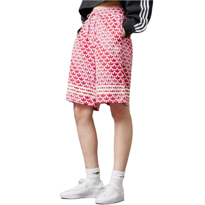 (WMNS) adidas Adicolor 70s BB Monogram Shorts 'Pink' IK7858