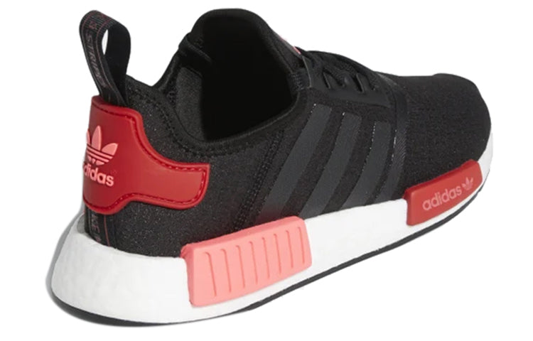 (WMNS) adidas NMD_R1 'Black Scarlet' EH0206