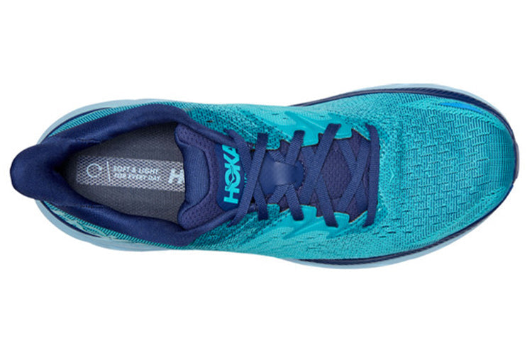 HOKA ONE ONE Clifton 8 2E Wide 'Bellwether Blue' 1121374-BBSB