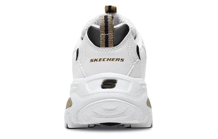 (WMNS) Skechers D'Lites low Dad Shoes GS White 11919-WBGD