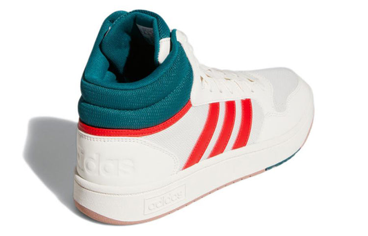 adidas Hoops 3.0 Mid 'White Vivid Red' GZ3811
