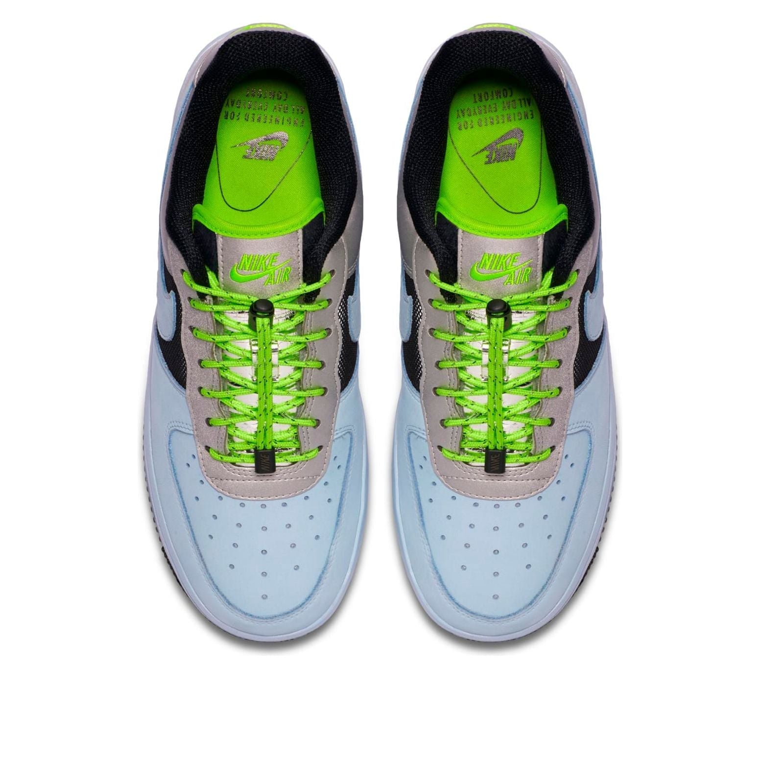 (WMNS) Nike Air Force 1 Low 'Baby Blue Silver' CN0176-400