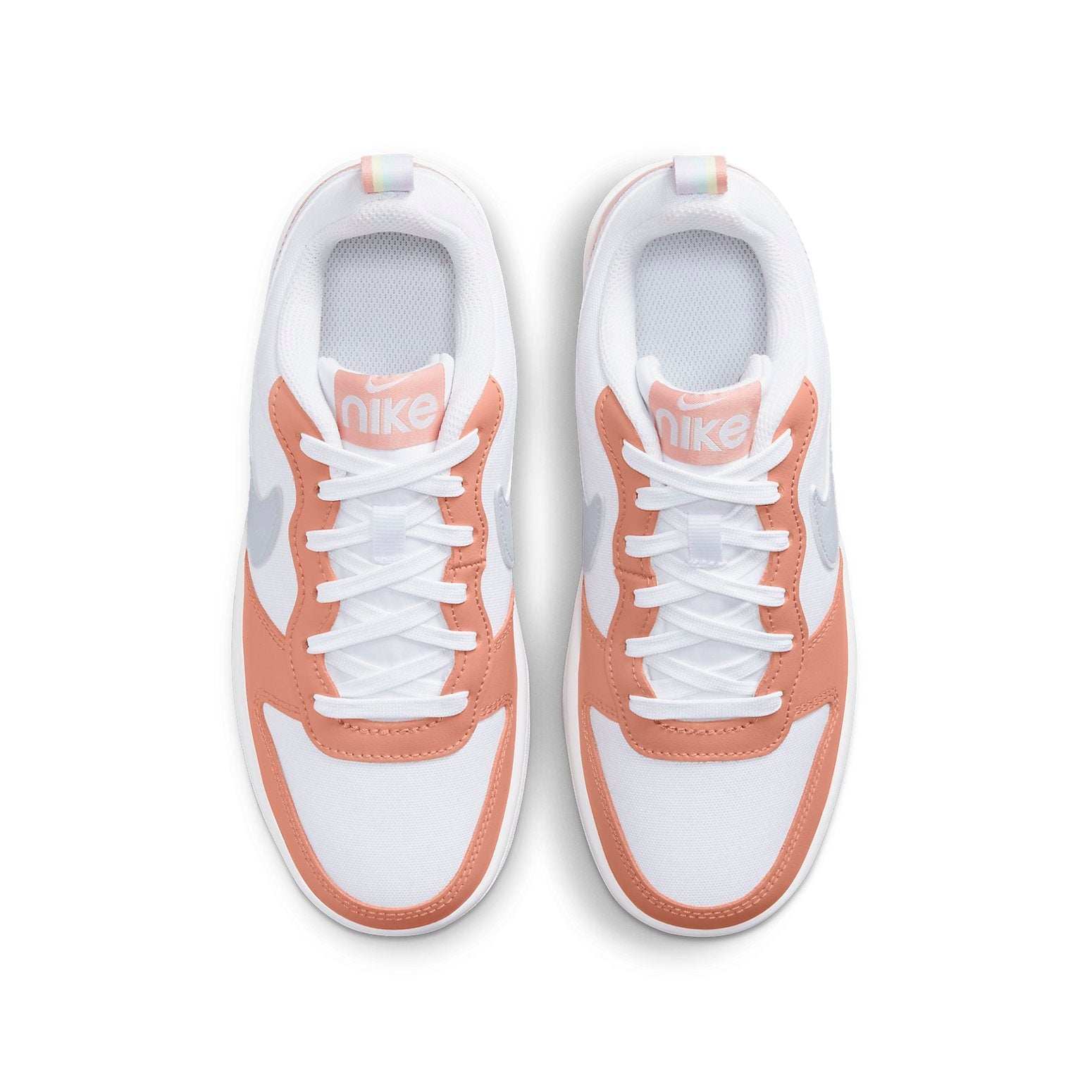 (GS) Nike Court Borough Low 2 SE 'White Light Madder Root' DM1216-100