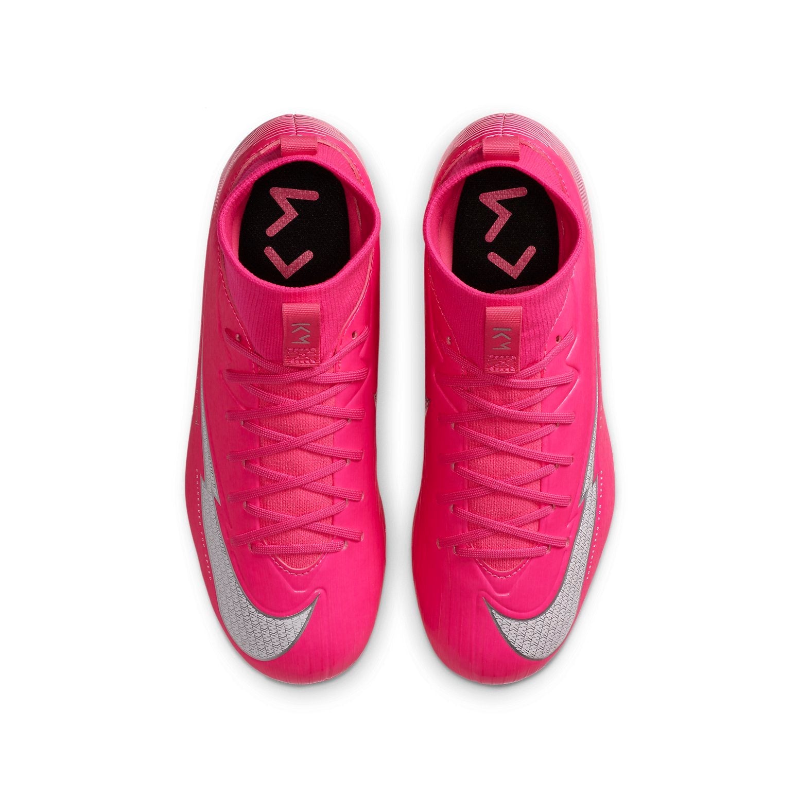 (GS) Nike Mercurial Superfly 7 Academy KM AG Artificial Grass 'Pinkred Black White' DB5610-611