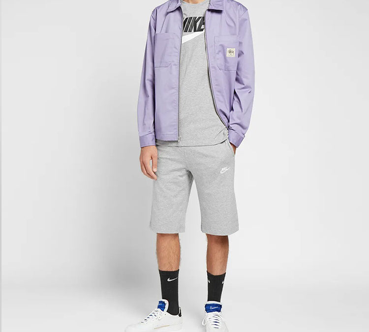 Nike Futura Icon Basic Printing Short Sleeve Gray AR5004-063
