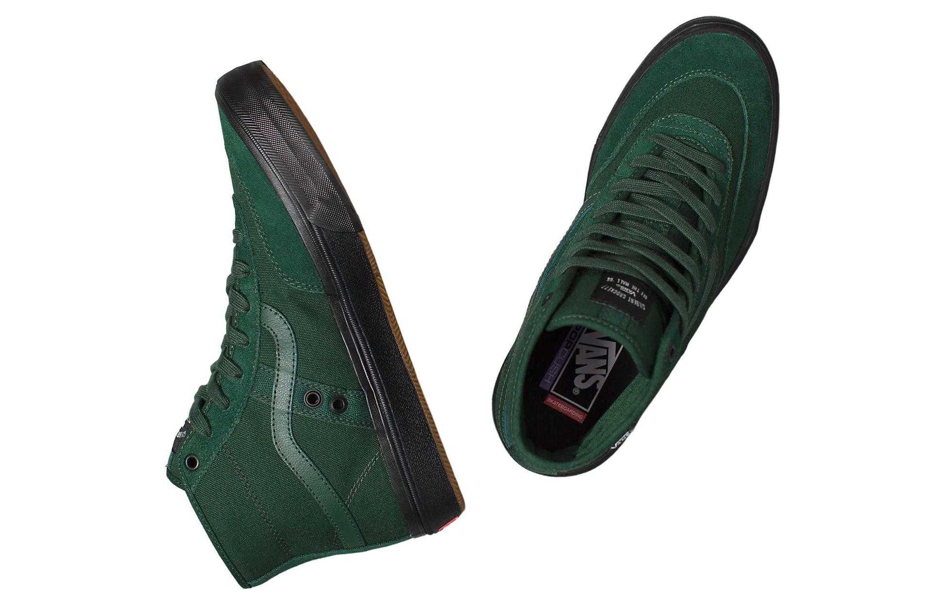 Vans Gilbert Crockett High Shoes 'Dark Green' VN0A5JIG3MZ