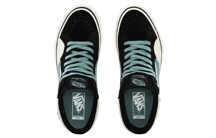 Vans Fabiana Delfino x SK8-HI Pro 'Black Oil Blue' VN0A45JD2MA