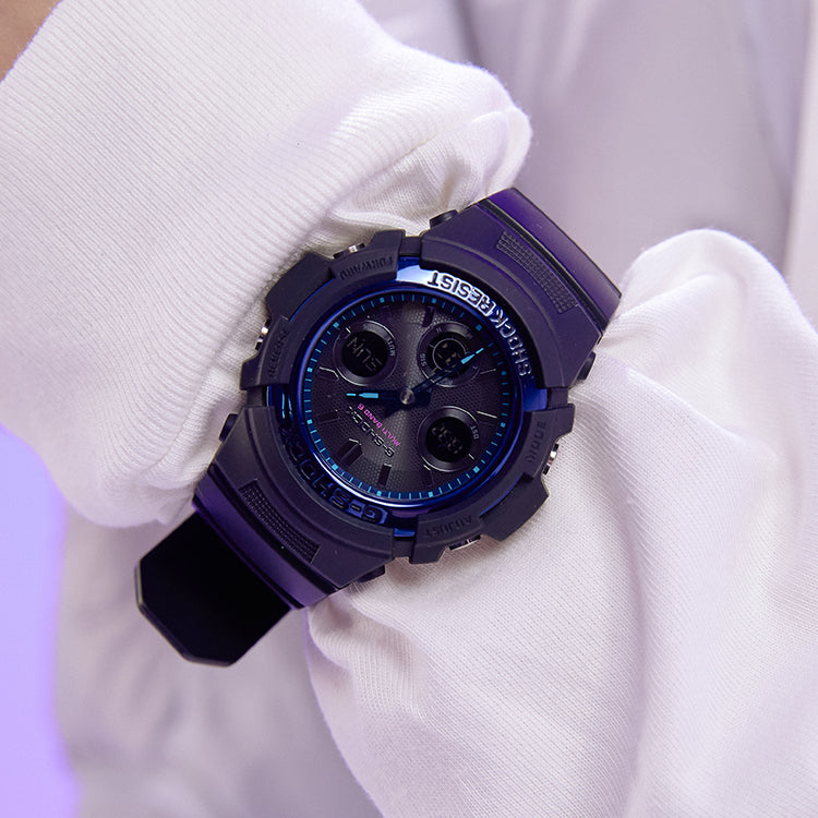 CASIO G-Shock Analog-Digital 'Black' AWG-M100SVB-1APR