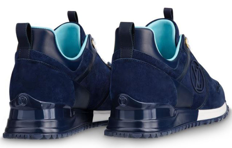 (WMNS) LOUIS VUITTON Run Away Calfskin Sneakers Blue 1A5C2X