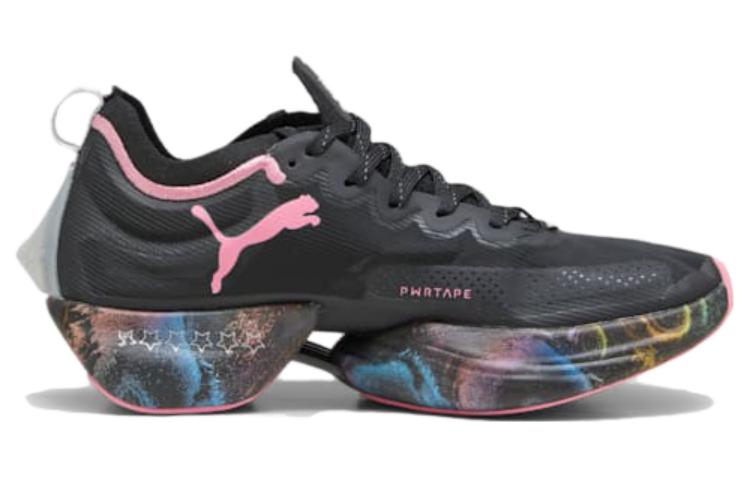 (WMNS) PUMA Fast-R Nitro Elite 'Black Pink Multicolor' 378466-01