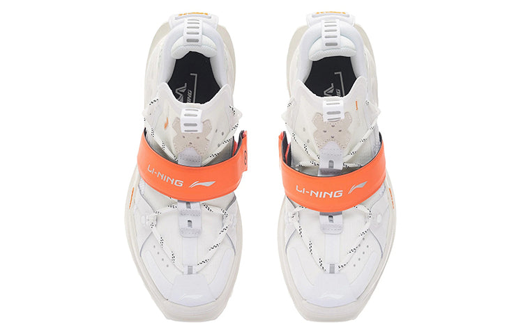 (WMNS) Li-Ning Titan Halo 'White Orange' AZGS102-2