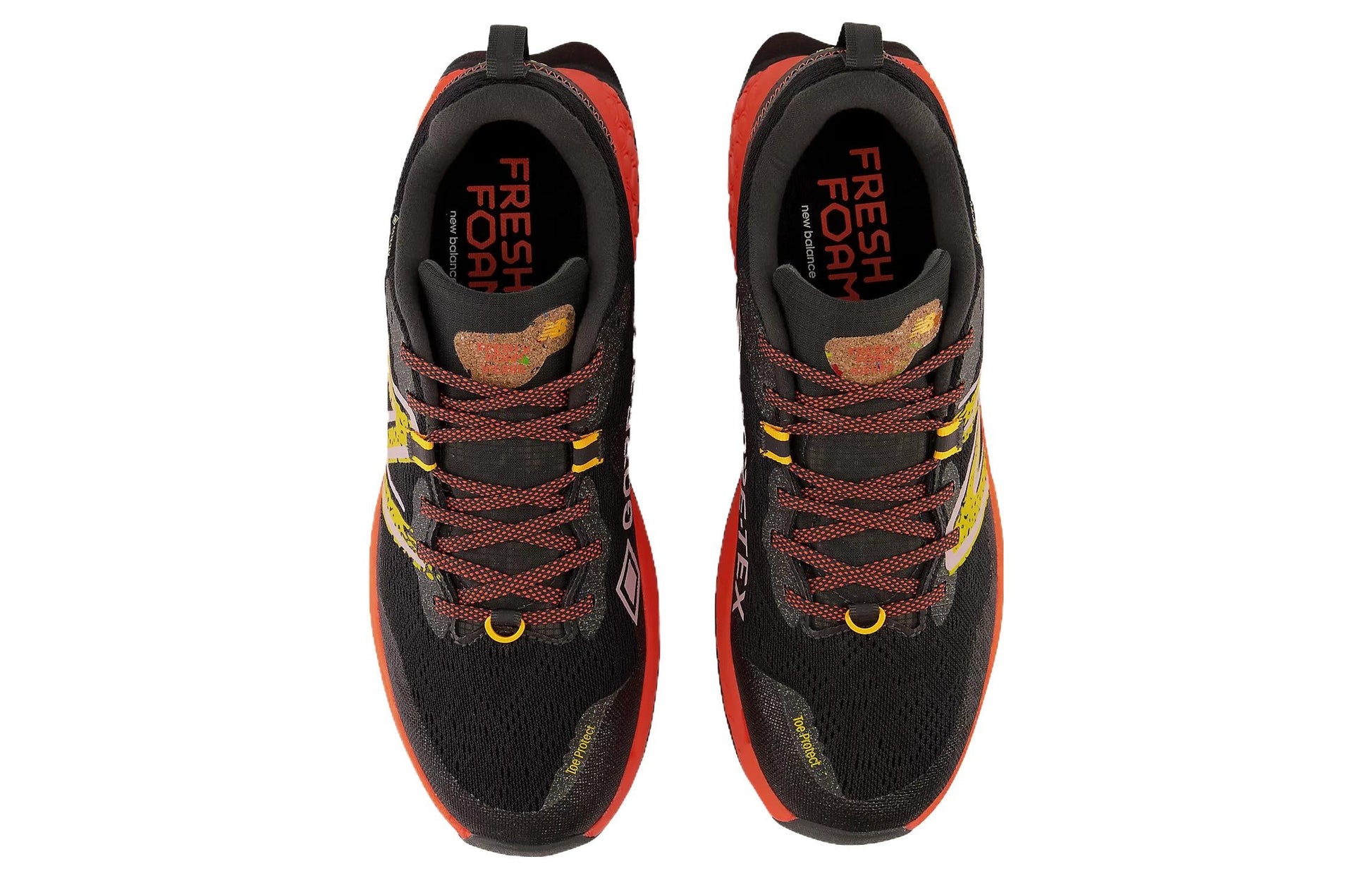 New Balance Fresh Foam X Hierro v7 GORE-TEX 'Blacktop Hot Marigold' MTHIERX7