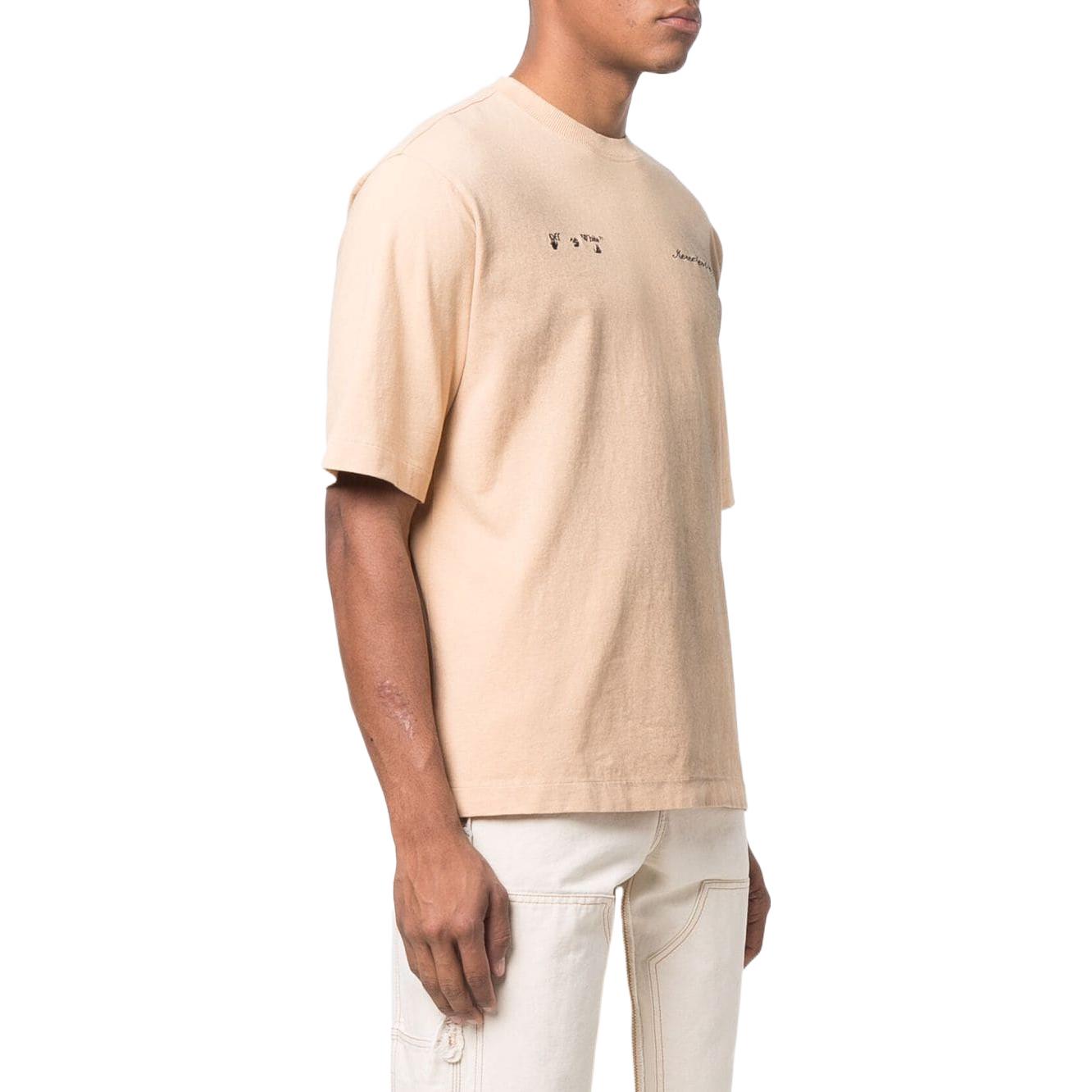 Off-White Dirt-Effect Skate Tee x Mercedes-Benz OMAA119G21JER0036010