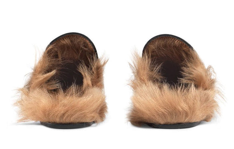 (WMNS) Gucci Princetown Series Flat Slipper Black 397749-DKHH0-1063