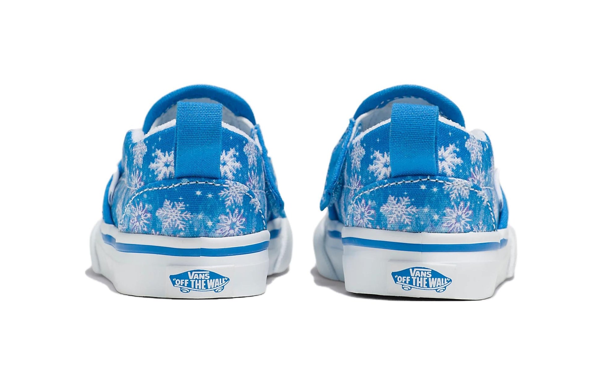 (TD) Vans Slip-On V 'Snowflakes - Winter Wonderland Blue' VN000UBSBES