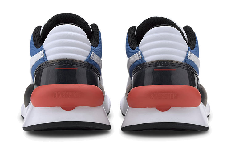 (GS) PUMA Rs 9.8 Fresh Low Top Running Shoes Black/White/Blue 372060-01