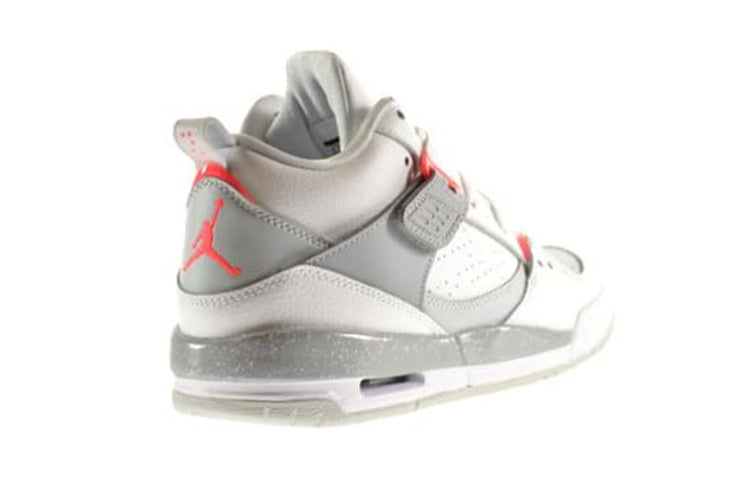 (GS) Air Jordan Flight 45 Gray 'Grey Red' 644869-123