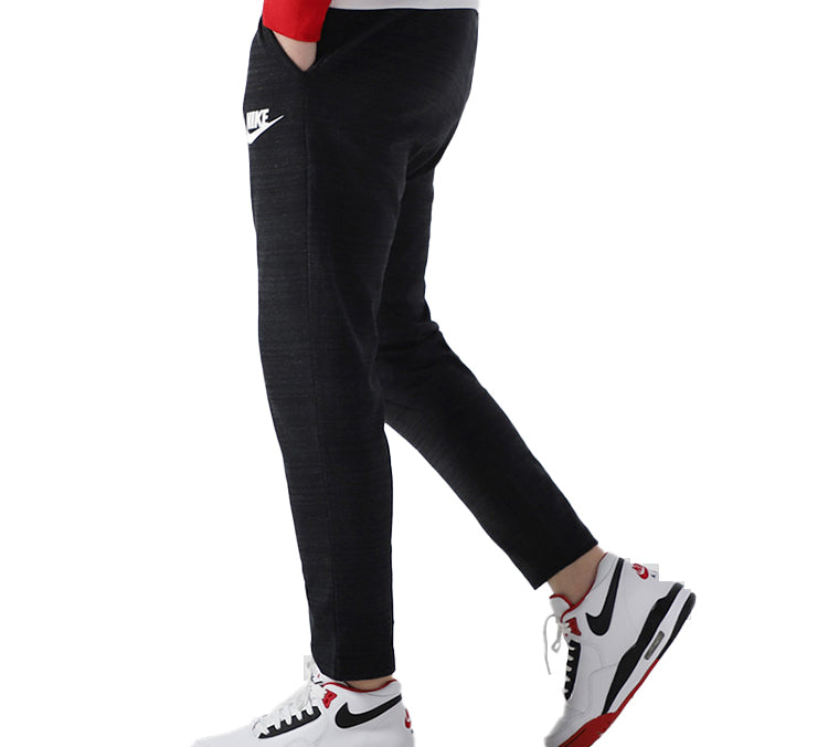 Nike Alphabet Logo Loose Sports Pants Black 885924-010