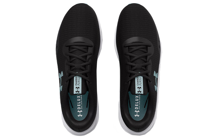 (WMNS) Under Armour Charged Pursuit 3 Tech 'Black Fuse Teal' 3025430-001