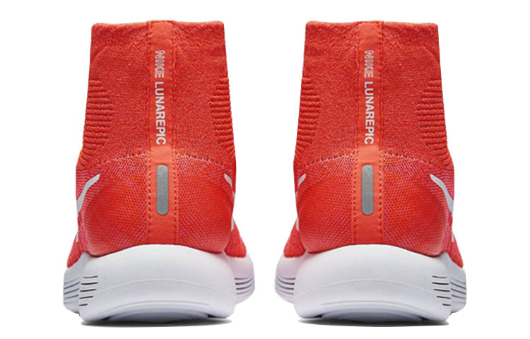 (WMNS) Nike LunarEpic Flyknit 'Bright Crimson' 818677-602