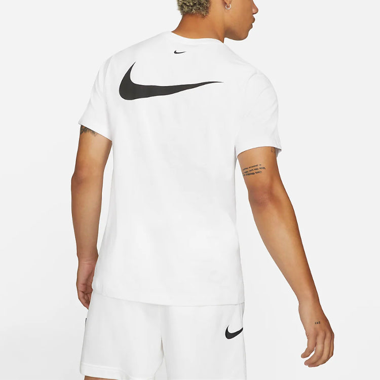 Nike Round Neck Casual Sports Short Sleeve White DH0029-100