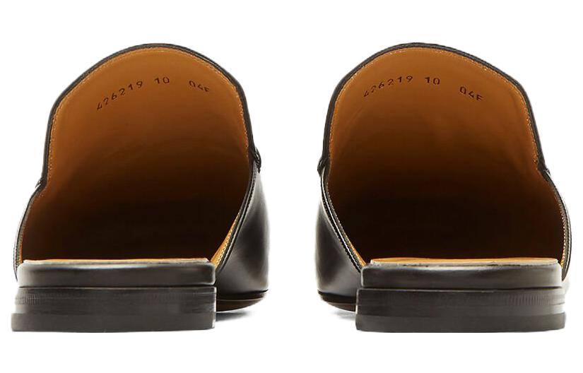 Gucci Horsebit Leather Slipper 'Black' 426219-BLM00-1000