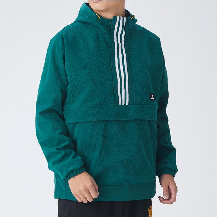 adidas Ub Anarok Warm Leisure Sports Windbreaker Jacket Men's Green GM4452