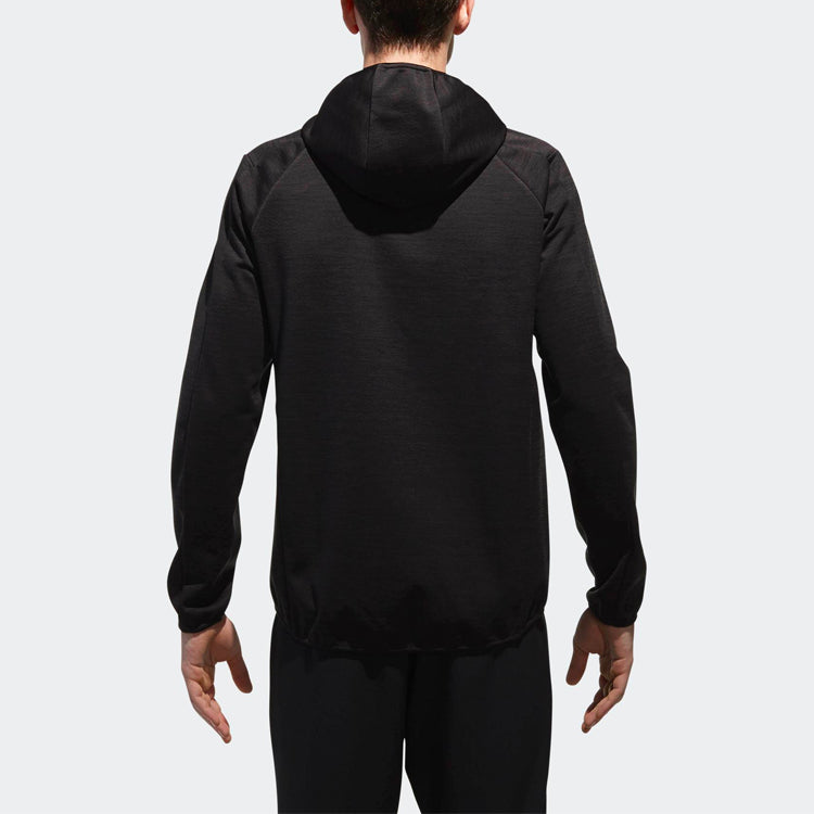 adidas Outdoor Sports hooded Fleece Jacket Black CV4857