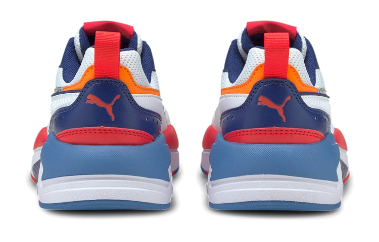 PUMA X-Ray 2 Square (Big Kids) Running Shoes White/Blue/Red 374190-06