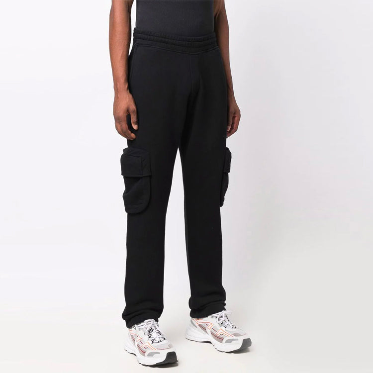 Men's Off-White FW21 Arrow Cargo Casual Pants/Trousers Loose Fit Black OMCH036F21FLE0041010