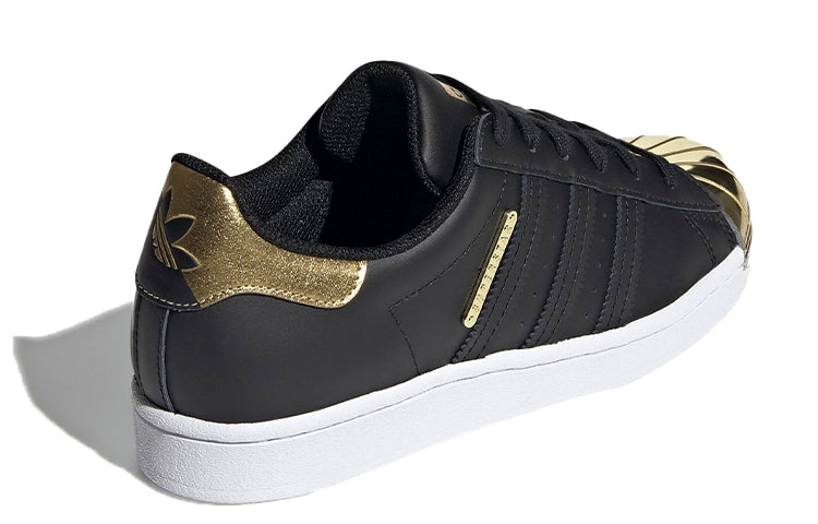 (WMNS) adidas Superstar MT 'Black Gold Metallic' FY7350