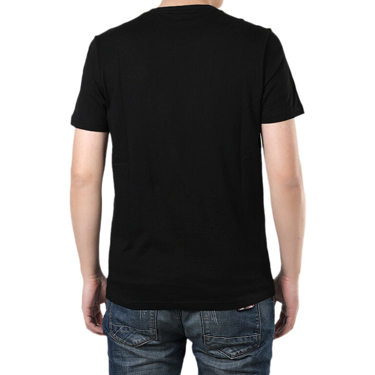 PUMA Graphic Tee Box Logo Living Series Short Sleeve Black 598245-01