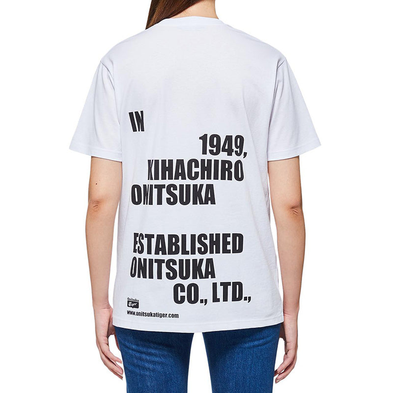 Onitsuka Tiger Logo Graphic Tee 'White' 2183A841-100