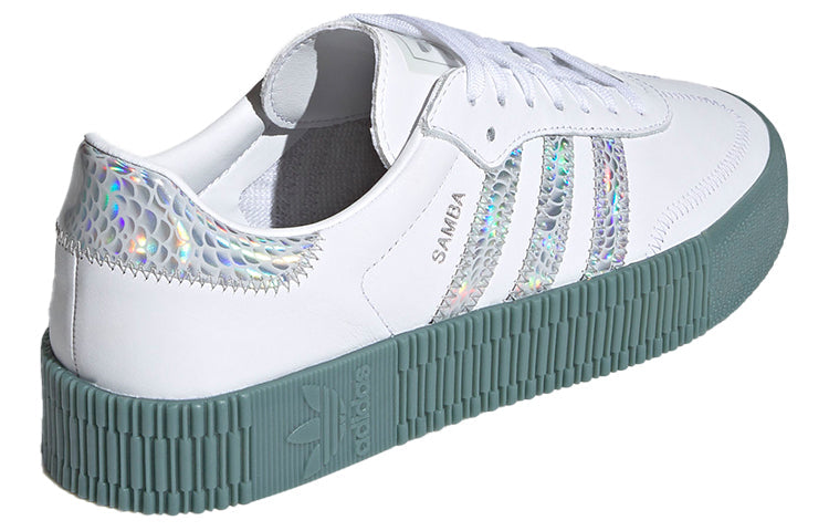 (WMNS) adidas Sambarose 'White Blue' FX6274