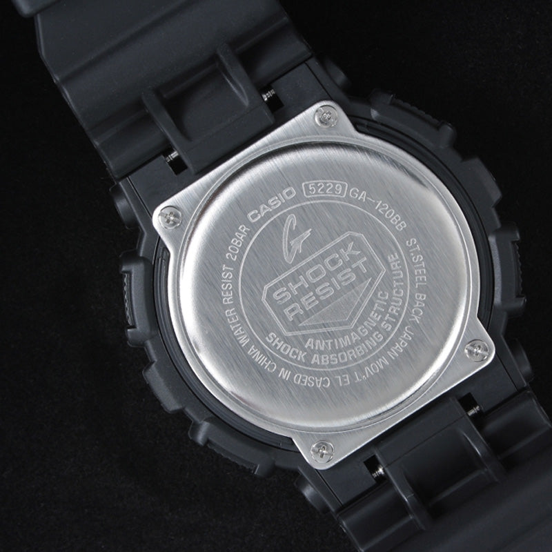 CASIO G-Shock Analog-Digital 'Black' GA-120BB-1A