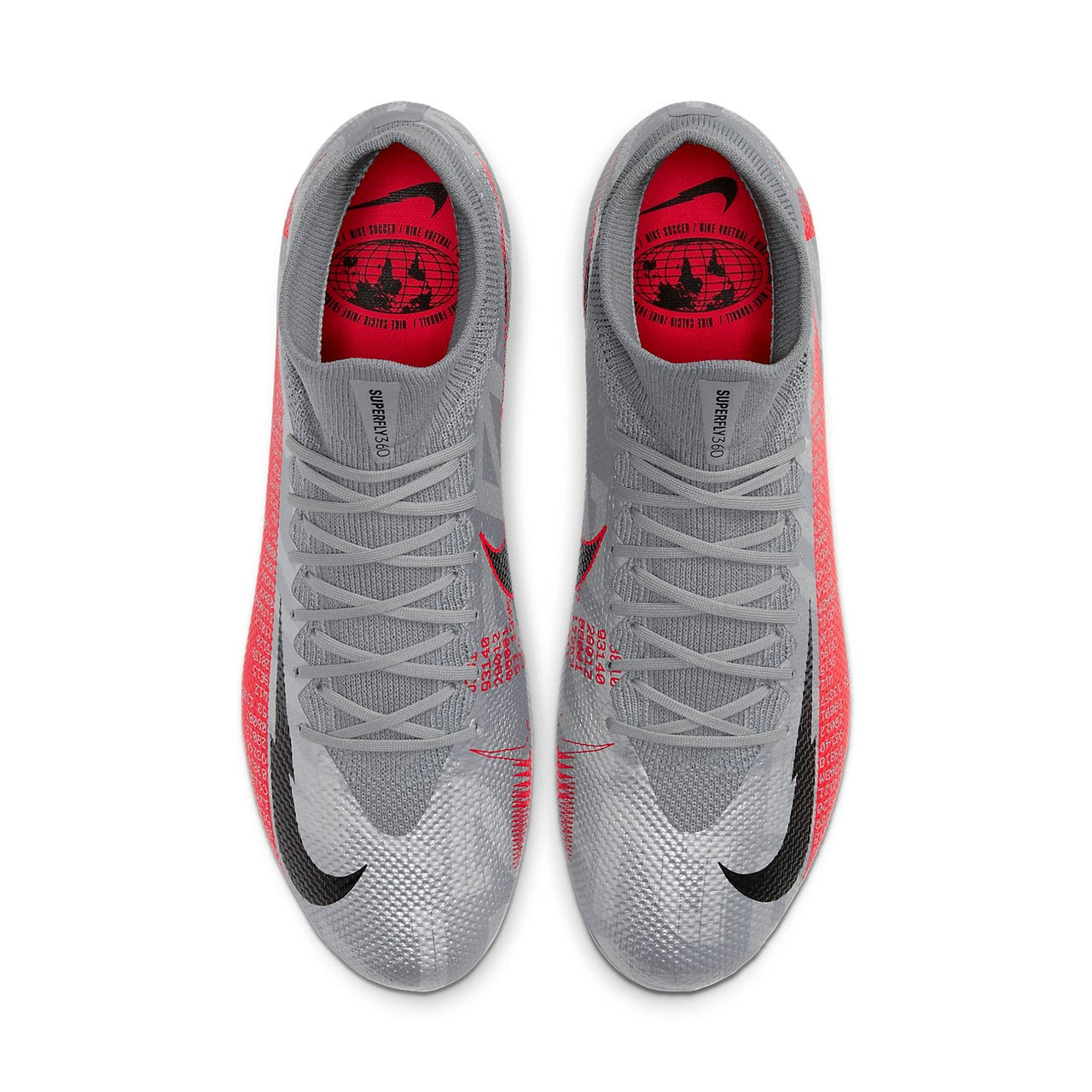 Nike Mercurial Superfly 7 Pro FG 'Metallic Grey Crimson' AT5382-906